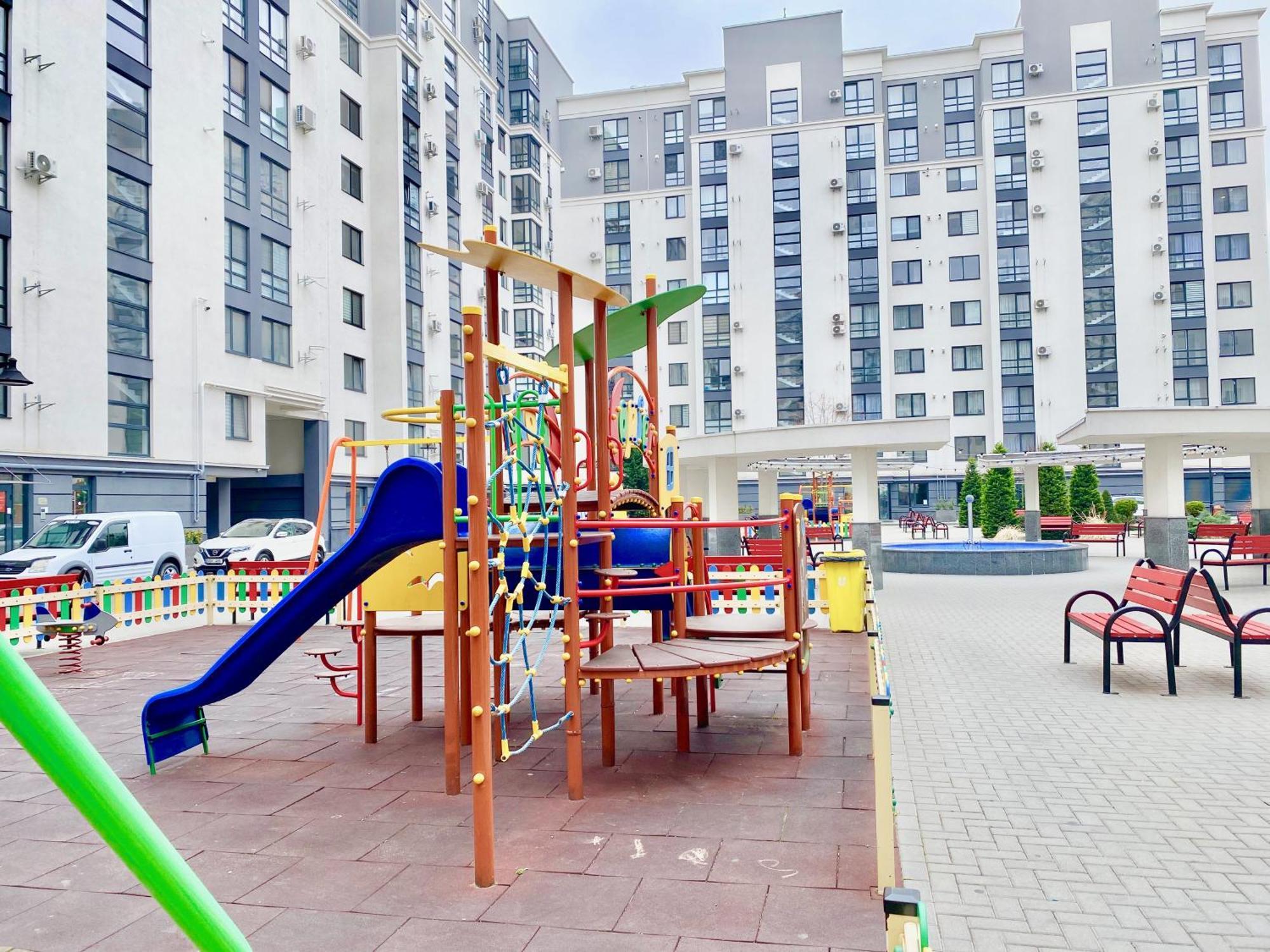 Apartament Lux 基希讷乌 外观 照片