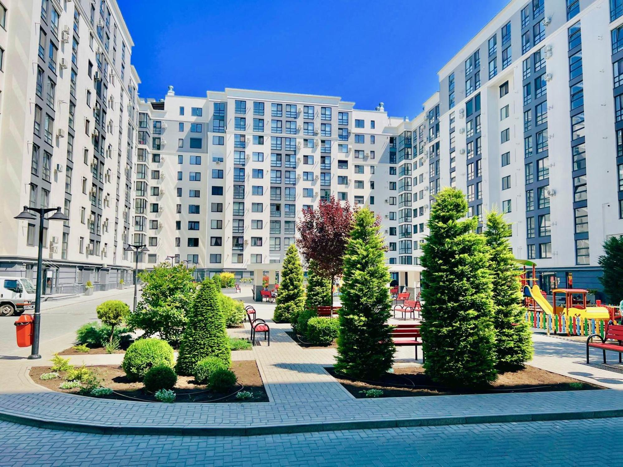 Apartament Lux 基希讷乌 外观 照片